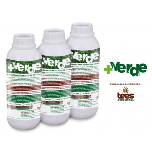 + Verde 250ml pigmento verde biodegradável e atóxico para revitalização de gramados em geral